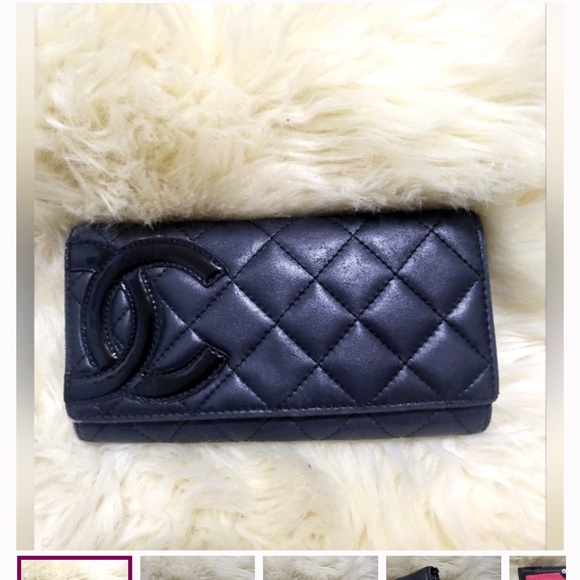 Authentic Chanel Cambon Wallet. Bought at a CHANEL in Paris! Stamp code listed - Picture 7 of 9